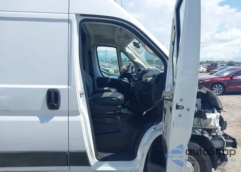 2019 Ram Promaster 2500 High Roof 159 Wb from USA, damaged, VIN 3C6TRVDG1KE502461